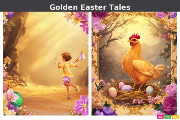 Download Golden Easter Tales Pages - Golden Collection