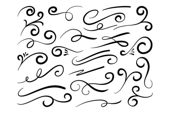 Download Elegant Flourish Ornament SVG Bundle - Flourish Collection