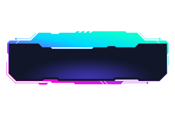 Download Futuristic Neon Frame Template. Title Te - Template Collection